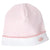 Mud Pie - Pink Striped French Knot Crown Cap