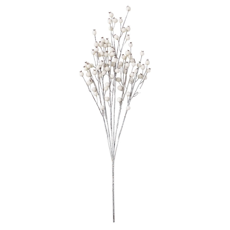 White Winterberry Bush | Putti Christmas Decorations 