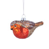 Robin Glass Ornament | Putti Christmas Decorations