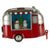 Snowman Camper Snow Globe with LED and Perpetual Snow | Putti Christmas 