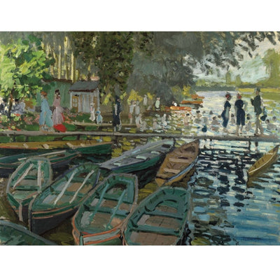 Bathers at La Grenouillere - National Gallery 1000 Piece Jigsaw Puzzle