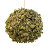 Frosted Boxwood Hanging Ball - Large