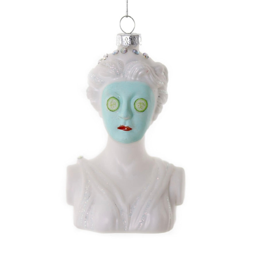 Cody Foster "Stress Free" Spa Statue Glass Ornament