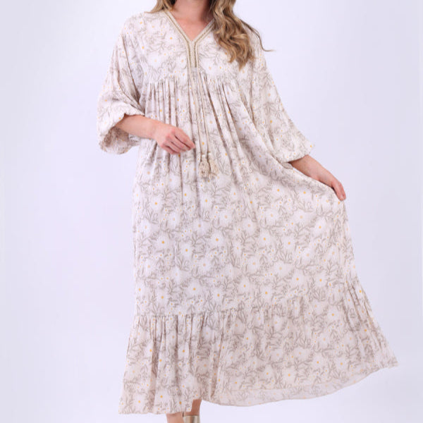 Swing Floral Maxi Dress