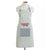 Mona B "Wine" Up-cycled Canvas Apron | Putti Fine Fashions 