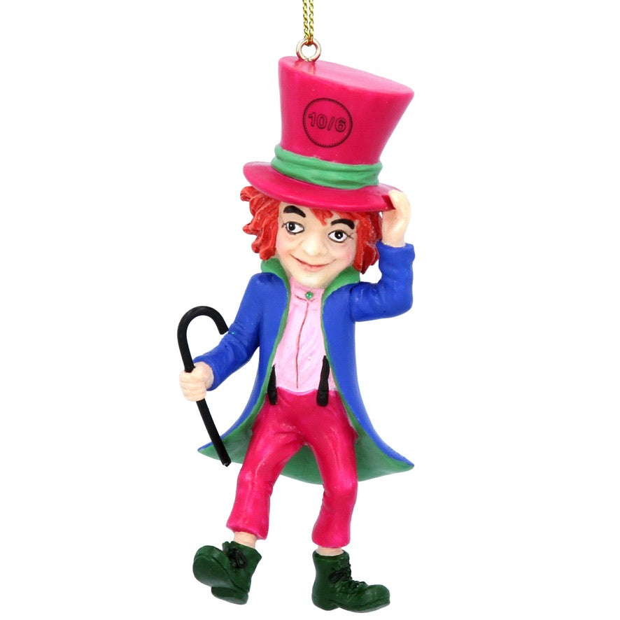 The Mad Hatter Resin Ornament
