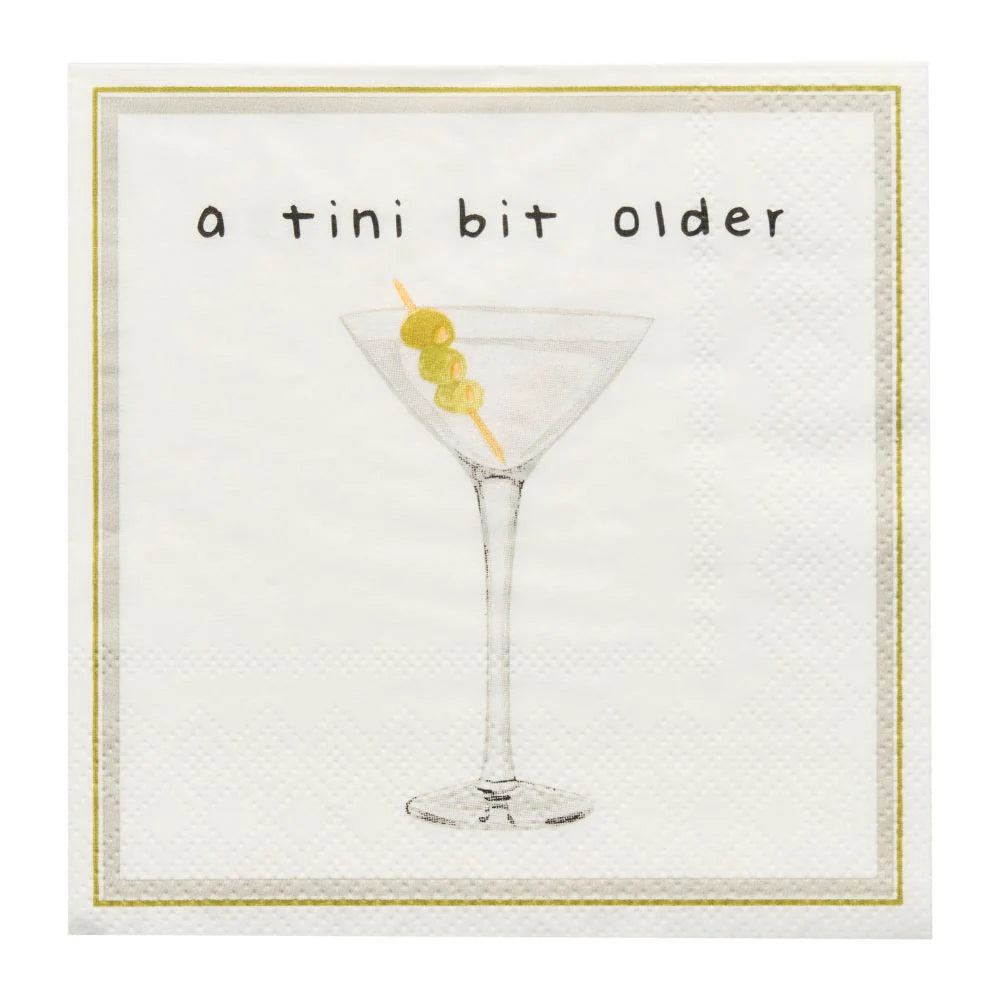 A Tini Bit Older Cocktail Napkins  | Putti Party Supplies 