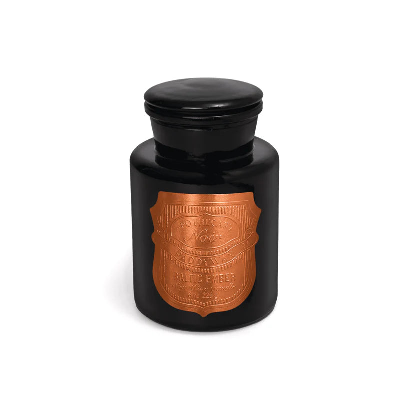 Paddywax Apothecary Noir Candle - Baltic Ember