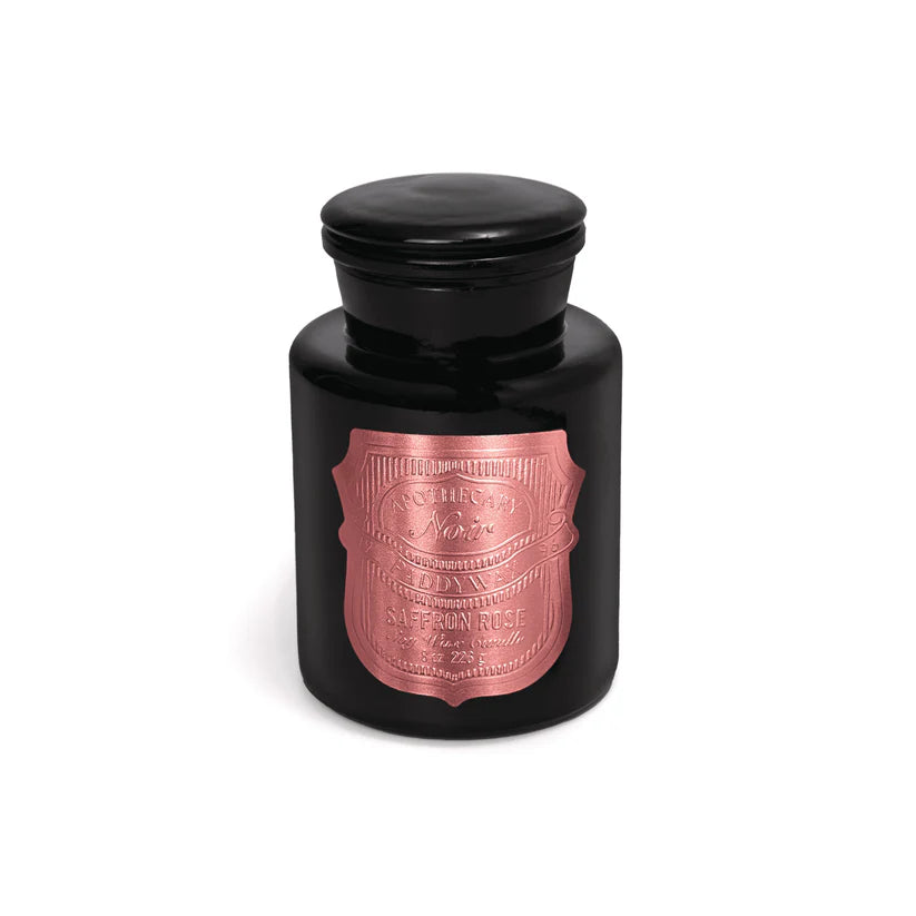 Paddywax Apothecary Noir Candle - Saffron Rose