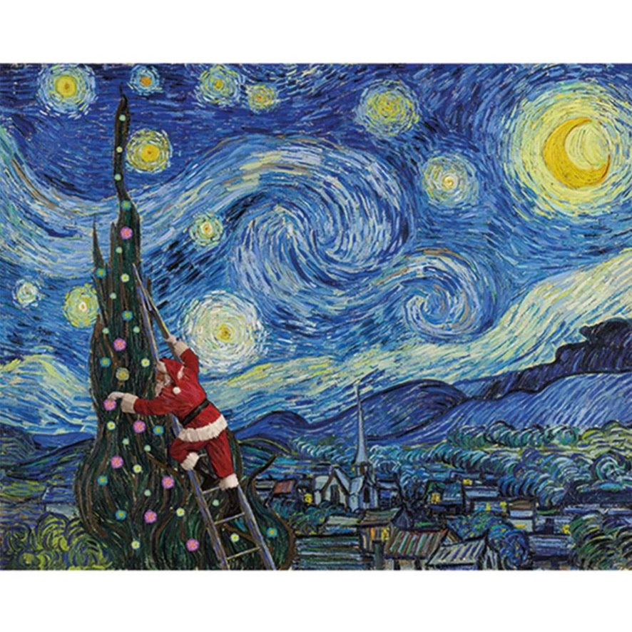 Starry Night Boxed Christmas Cards