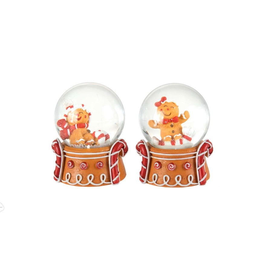 Miniature Gingerbread Snowglobe