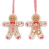 Gingerbread Man Resin Ornament | Putti Christmas Decorations
