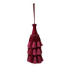 Large Pink and Red Tassel