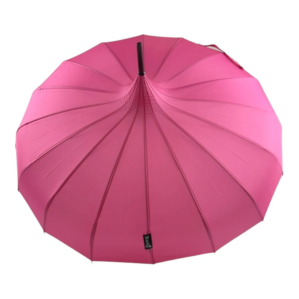 Boutique Classic Pagoda Umbrella -Rose Pink | Putti Fine Fashions