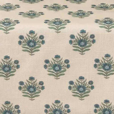 Blue Block Print Runner | Putti Fine Furnishings