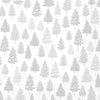 Silver Nordic Forest Paper Napkin - Cocktail   | Putti Christmas Party Supplies