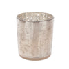 Champagne Mercury Glass Votive Holder