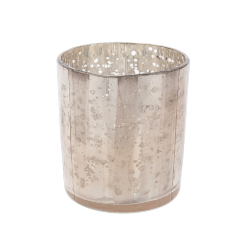 Champagne Mercury Glass Votive Holder | Putti Fine Furnishings 