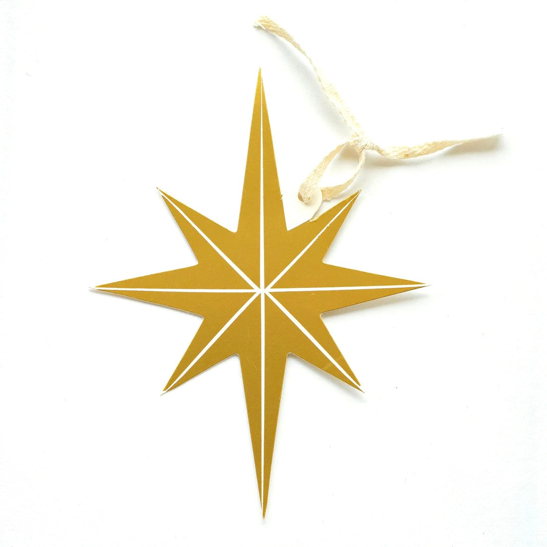 Hester & Cook Gold Star Gift Tags |  Putti Celebrations Canada