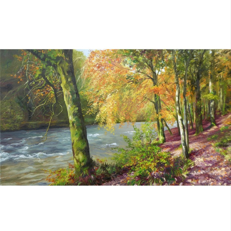 The Barle in Autumn Jigsaw Puzzle