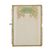 Brass and Glass 5x7 Picture Frame