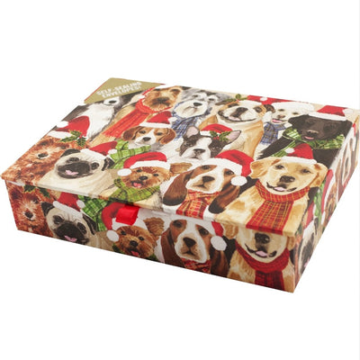 Deck the Dogs Deluxe Boxed Holiday Cards