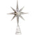 White with Mirror Star Tree Topper