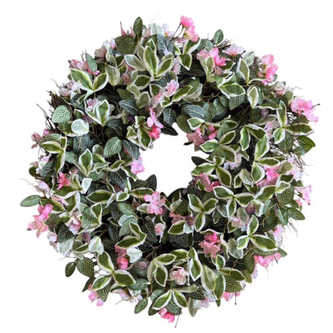 Sullivans Pink Cherry Blossom Wreath | Putti Fine Furnishings