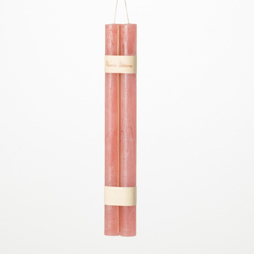 Vance Kitra Timber Taper Candle set of 2 - Plum