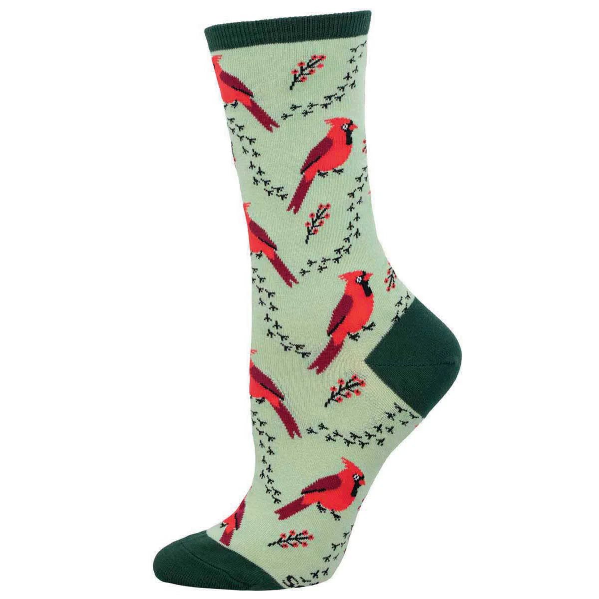 "Cardinal Tracks" Ladies Socks | Putti Fine Fashions 