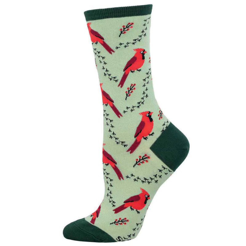 "Cardinal Tracks" Ladies Socks | Putti Fine Fashions 