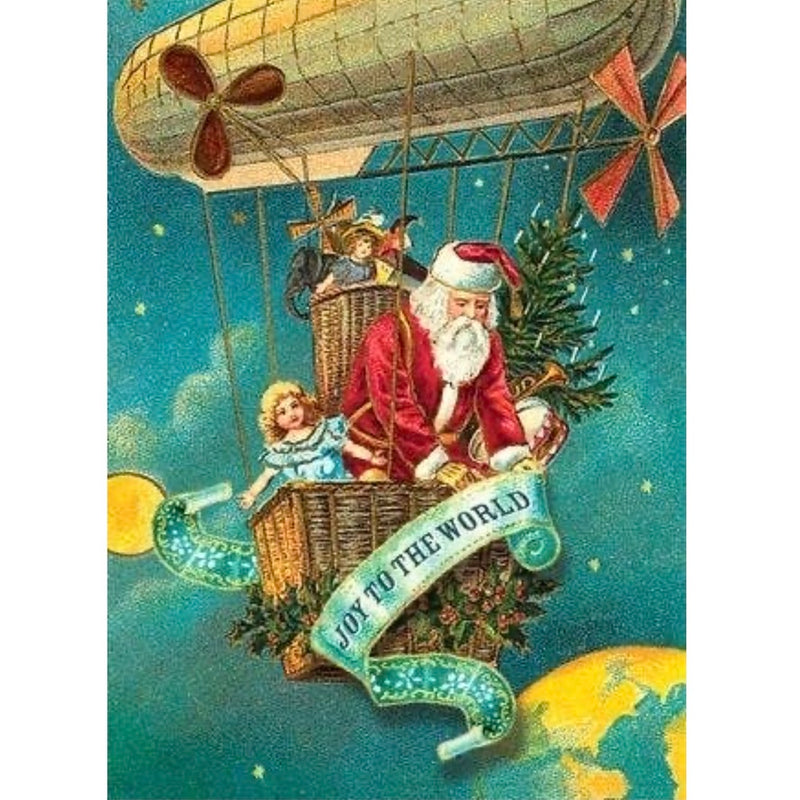 "Joy to The World" Christmas Greeting Card | Putti Fine Furnishings 
