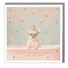 "Christmas Sparkle" Frenchie Greeting Card | Putti Christmas