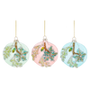 Coastal Glass Ball Ornament | Putti Christmas Canada