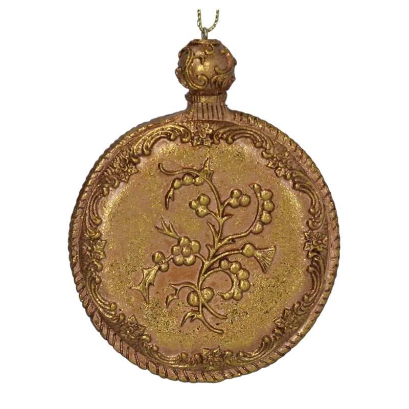 Gold Resin Pocket Watch Ornament