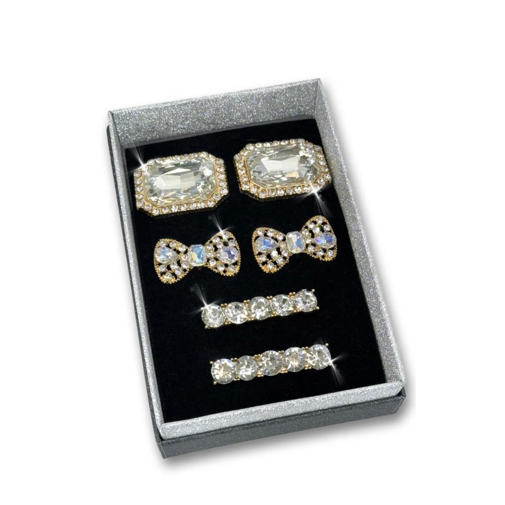 Jacquline Kent Laces Shoe Bling - Victoria Clear