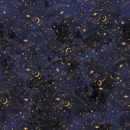 Celestial Christmas Wrapping Paper Roll