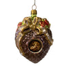 Versailles Heart with Bow Glass Ornament | Putti Christmas