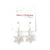 Silver Snowflake Christmas Earrings  | Putti Christmas 