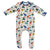 Colourful Dinosaur Print Jumpsuit With Feet | Le Petite Putti 
