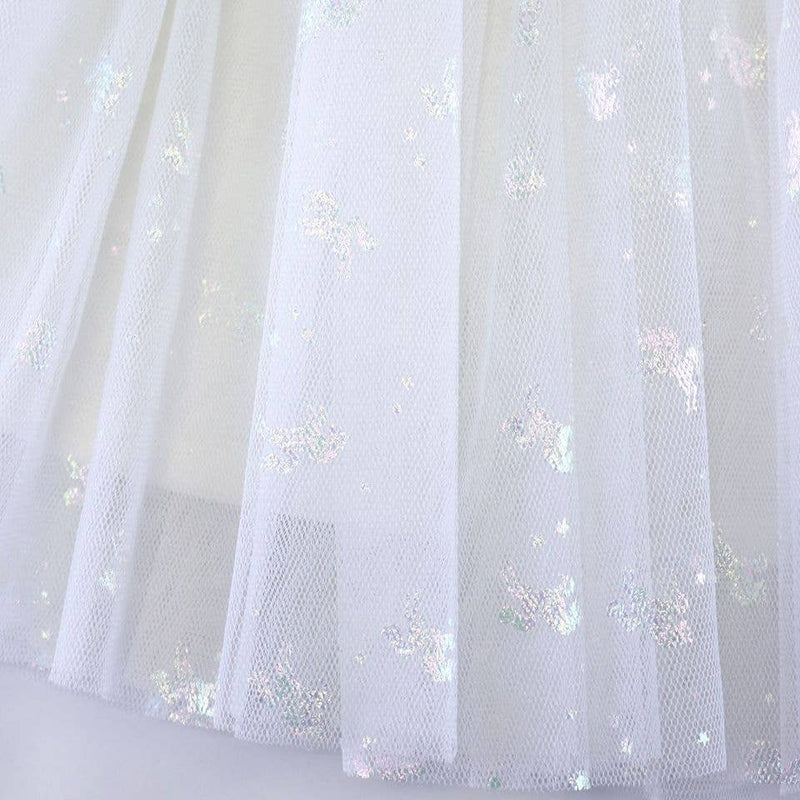 Doe a Dear White Unicorn Tutu Skirt