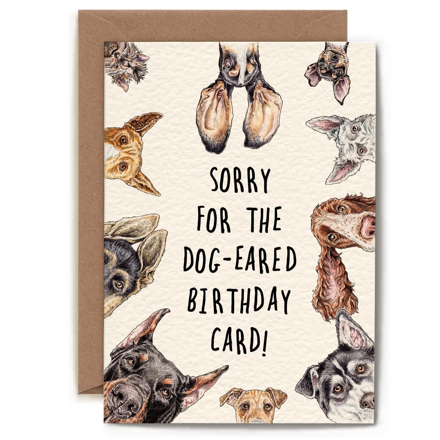 Dog Eared Card Greeting Card | Putti Greeting Cards Canada 