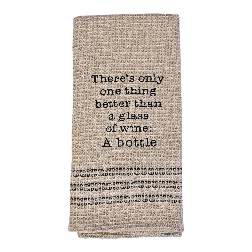 Dry Wit Towel - A Bottle | Putti Fine Furnishings 