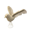 Ivory Chenile Dove Tree Topper | Putti Christmas Celebrations