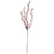 Red Wired Leaf Dangling Spray