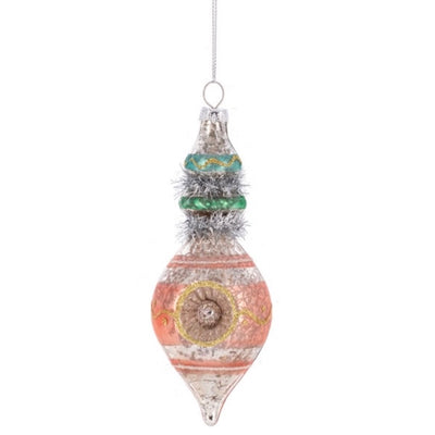 Vintage Witch Eye Drop Ornament