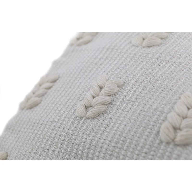 Natural Woven Square Indoor/Outdoor Pillow | Putti Fine Furnishings