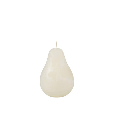 Vance Kitra Mini Pear Candle - Melon White  | Putti Fine Furnishings