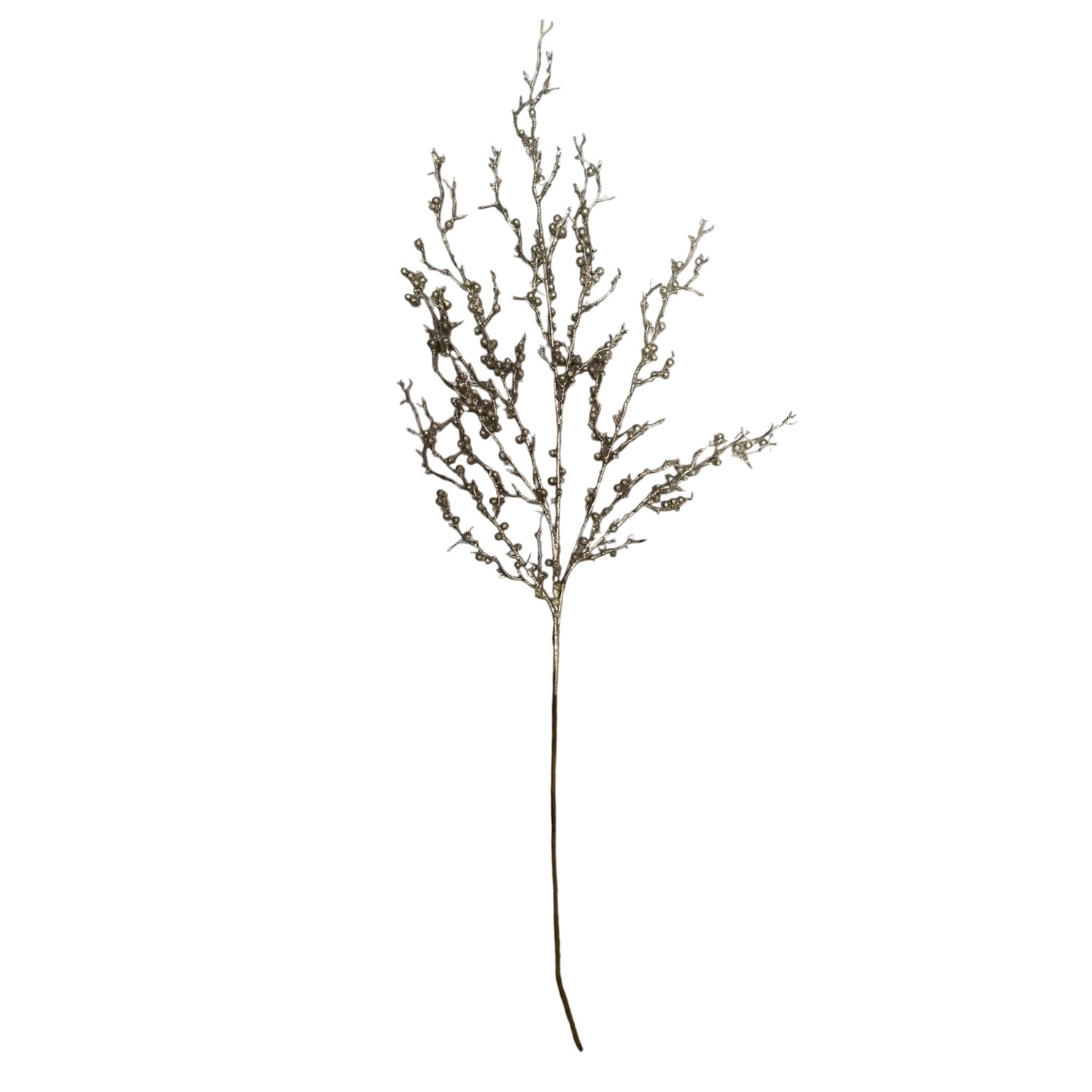 Pewter Berry Spray | Putti Christmas Decorations 