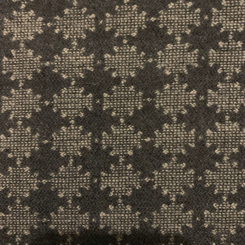 Charcoal Pattern Men's Cashmere Blend Scarf